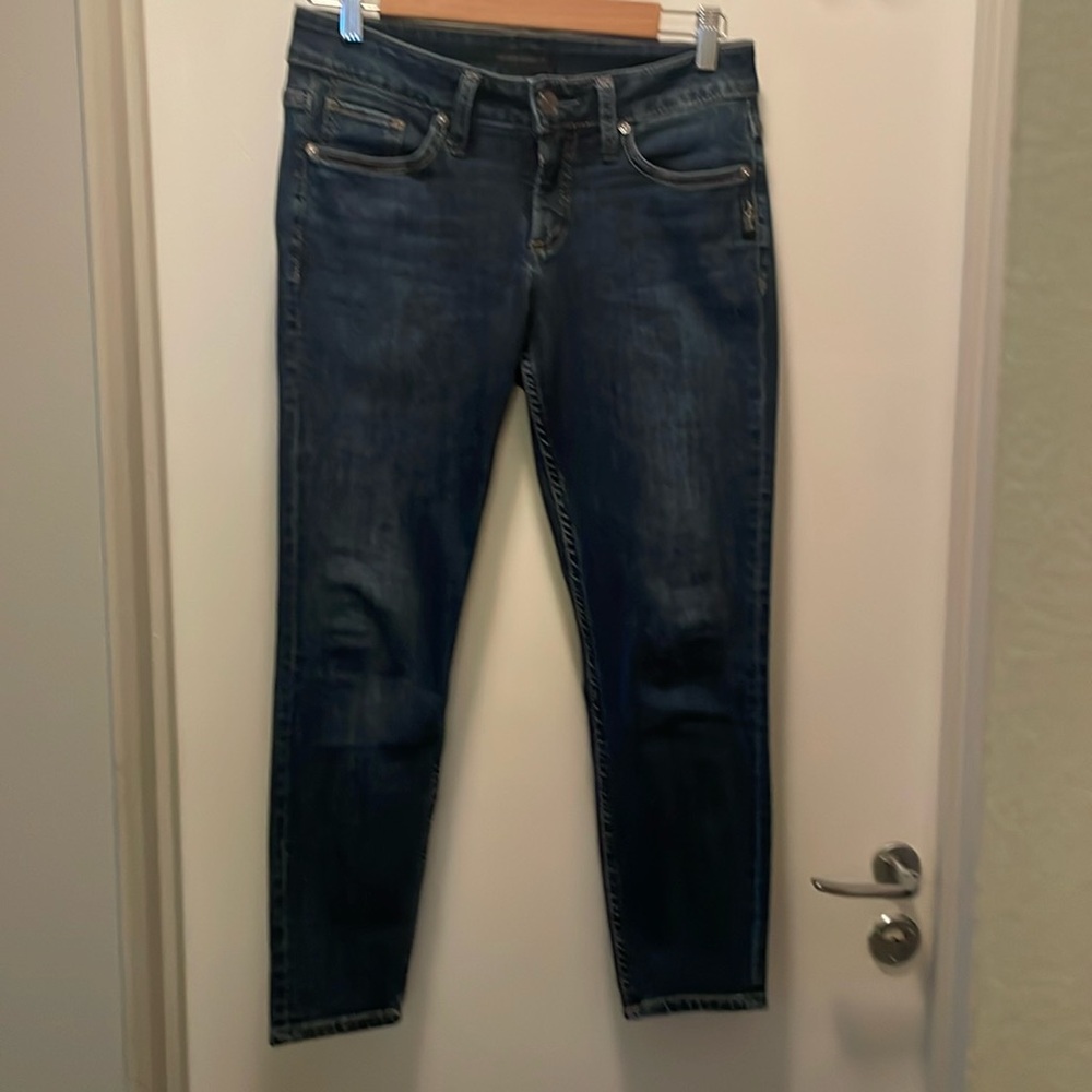 Silver Jeans Suki crop